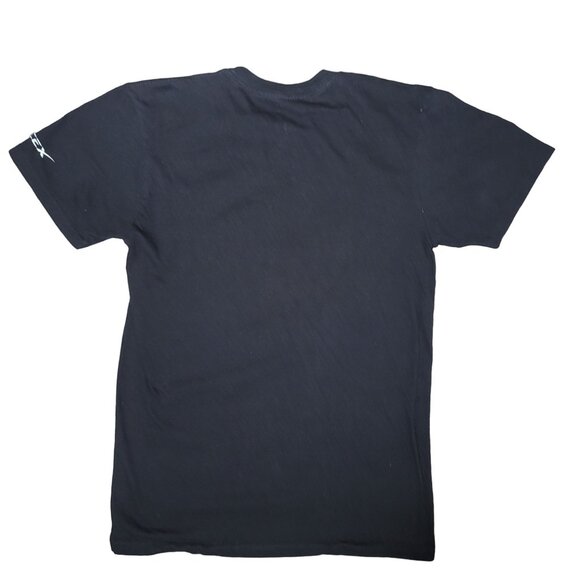 SpaceX T-Shirt With Starman & Earth Graphic 100% Cotton Unisex Black Size M - Picture 2 of 4